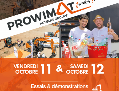 Participez aux Journées Portes Ouvertes Prowimat les 11 et 12 octobre 2024 !